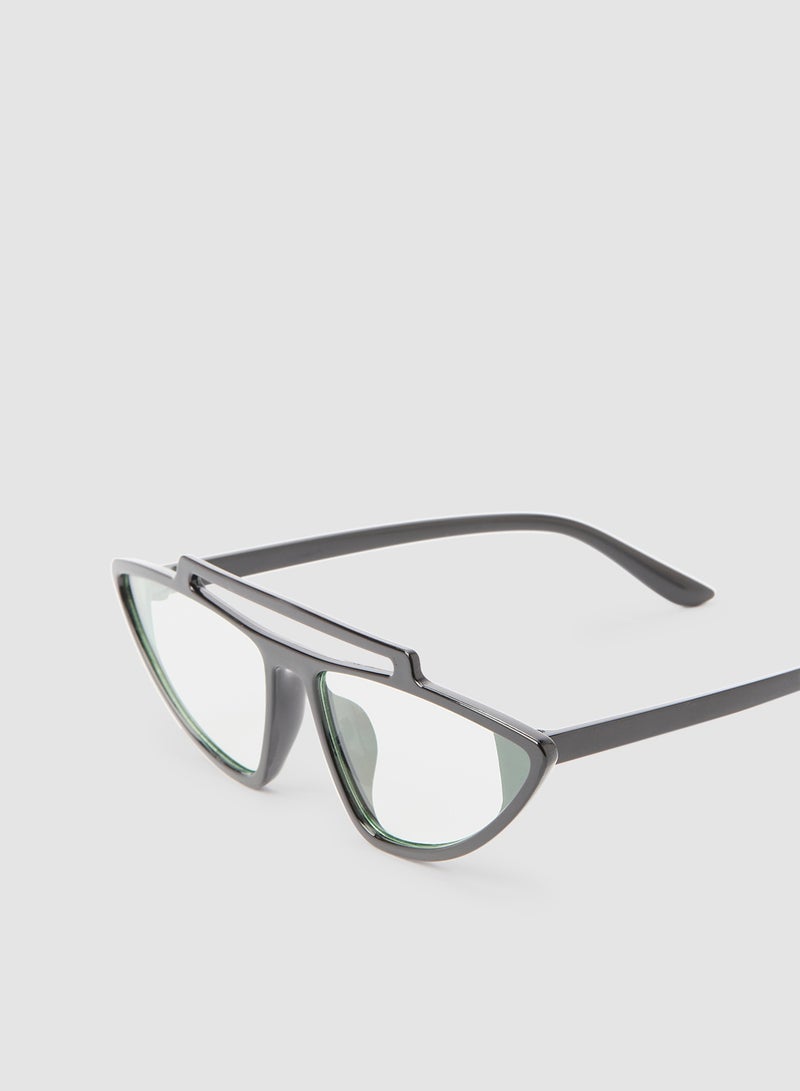 Women's Sunglasses Green 45 millimeter - Image 3