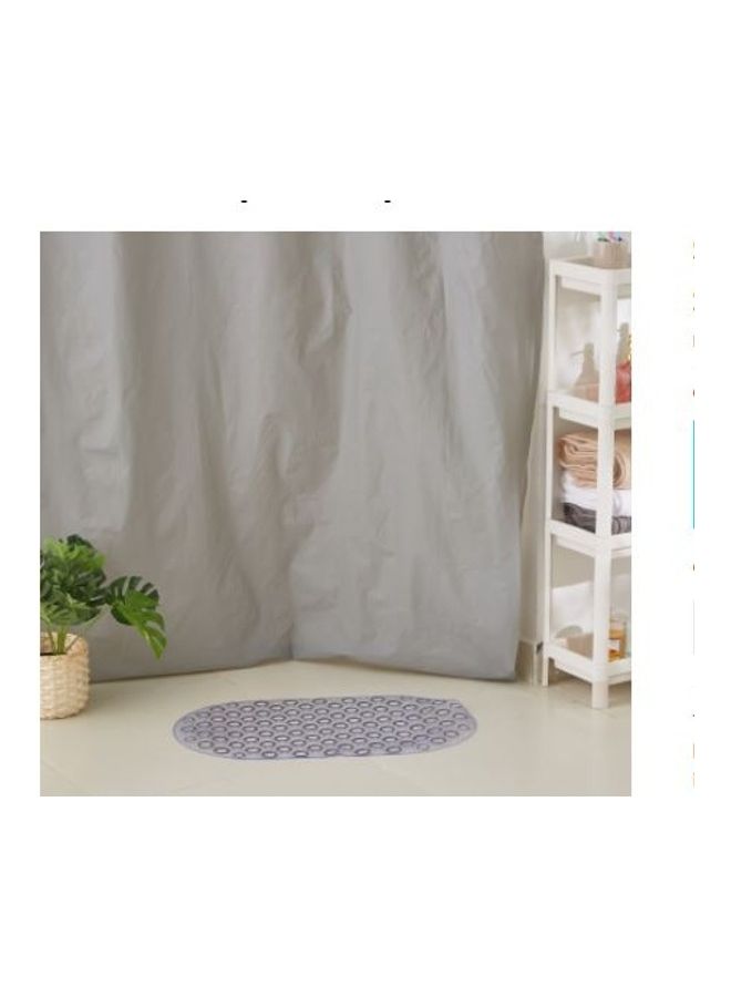 دواسة للحمام بكبسولات شفاف 38x69سم - Image 3