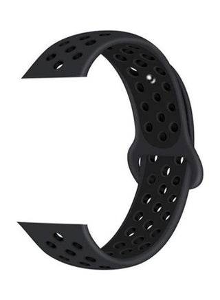 Bracelet silicone For Apple Watch 42 MM Black - v1642937565/N52465163A_1