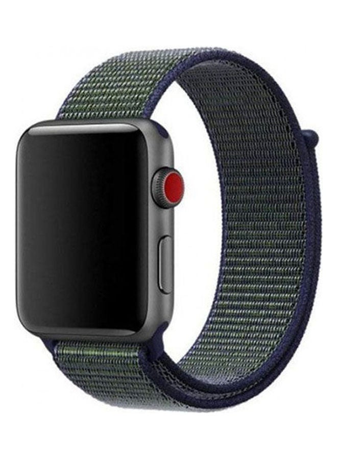 Bracelet Nylon For Apple Watch 38 MM Midnight - Image 2