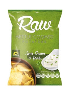 Raw Sour Cream & Herbs 100-110grams 