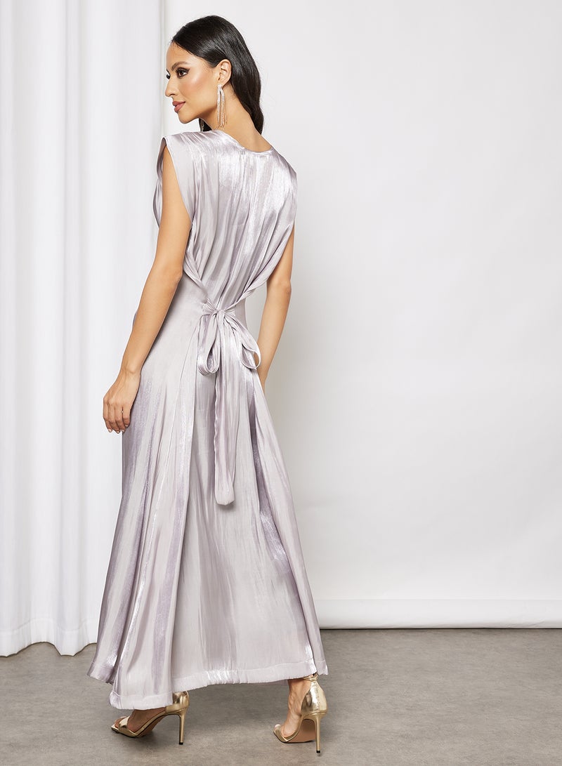 Bousni Abaya Inner Grey  - Image 2