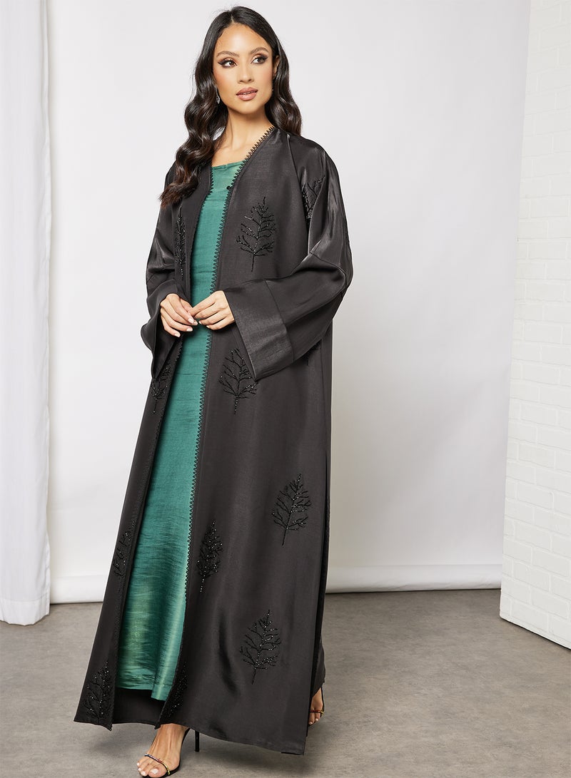 Bousni Abaya Inner Green  - Image 4