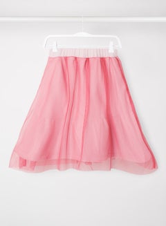 Nike Kids/Youth Sportswear Icon Clash Skirt Pink  - Image 2