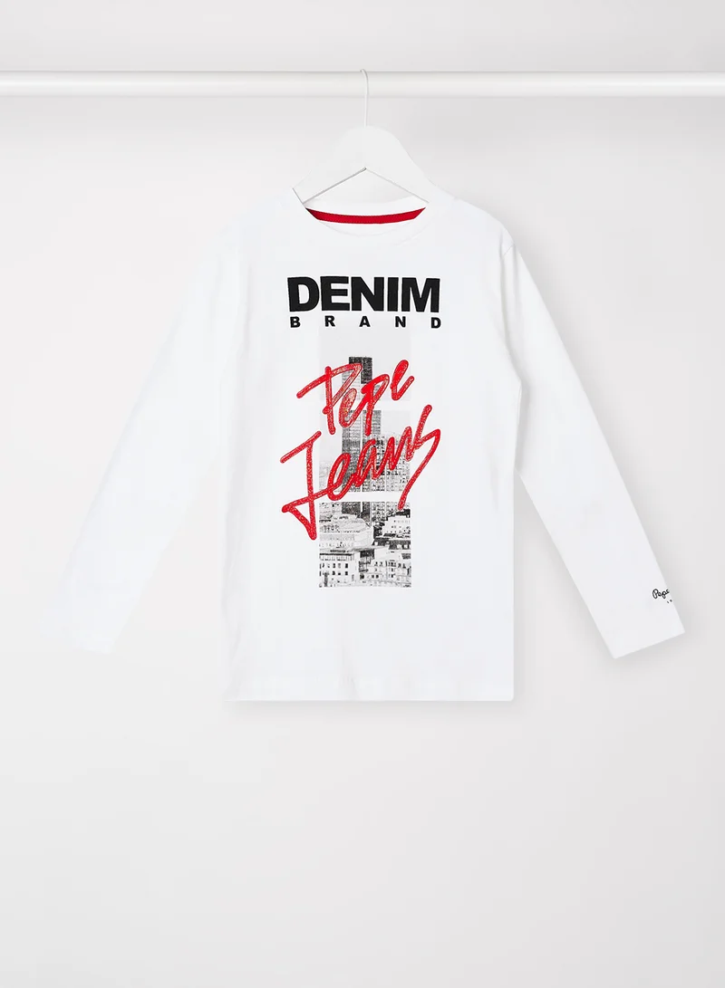 Pepe Jeans LONDON Kids/Teen Diego Graphic T-Shirt