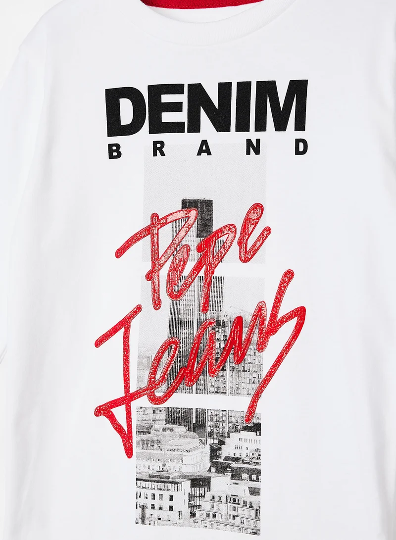 Pepe Jeans LONDON Kids/Teen Diego Graphic T-Shirt