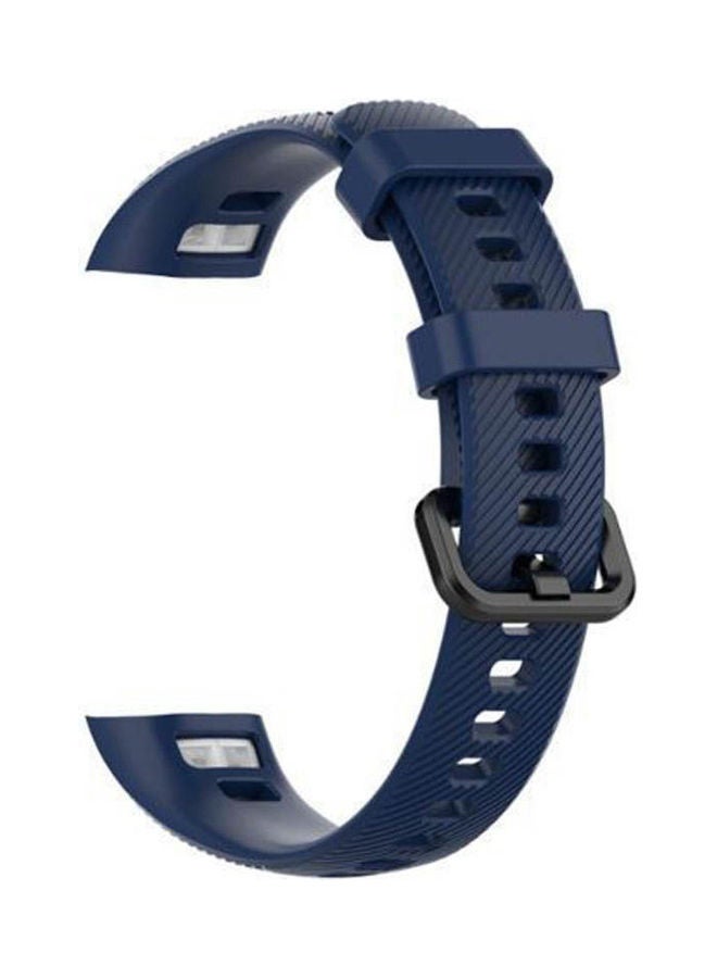 Silicone Wristband For Honor Band 4/5 Dark Blue