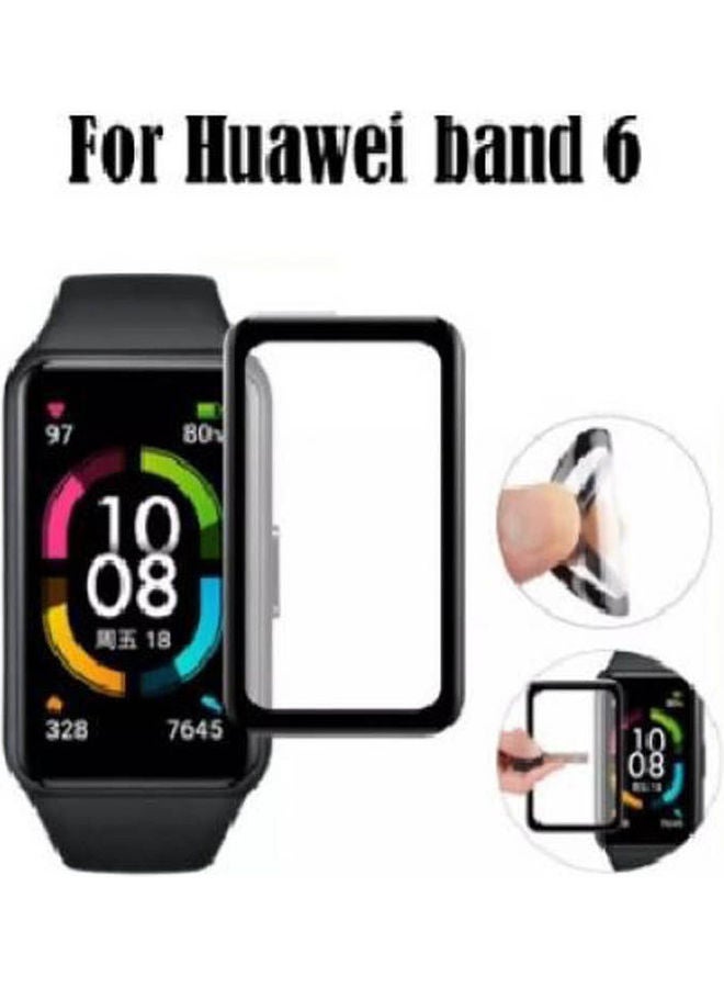 Screen Protector For Huawei Band 6 Clear-Black - Image 1