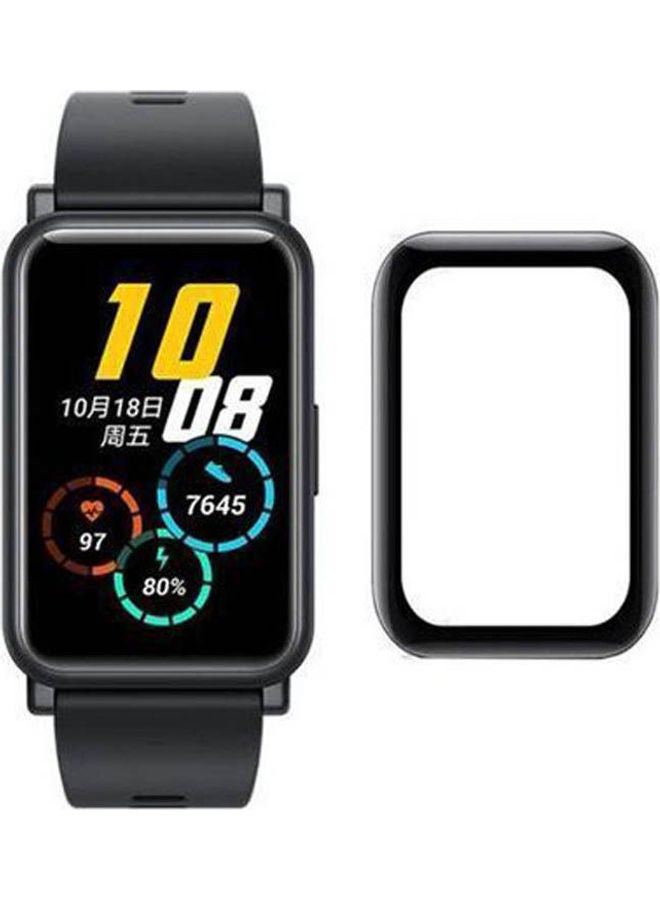 Screen Protector For Honor Watch Es, Huawei Watch Fit Black-Clear