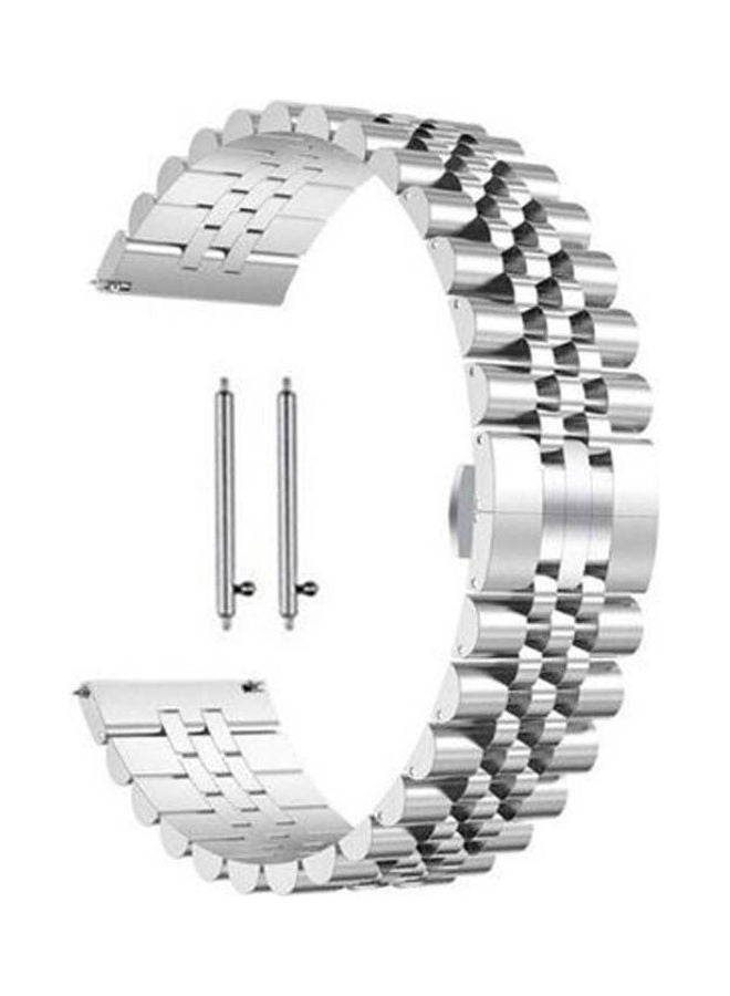 Stainless Steel Band Strap For Huawei GT246 GT2E GT2 Pro Metal Band 22mm Silver