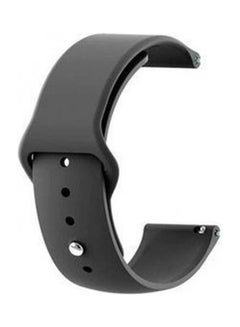 Replacement Silicone Sport Strap 20mm For Samsung Galaxy Active 1 Watch 40mm Black - v1643016781/N52468118A_1