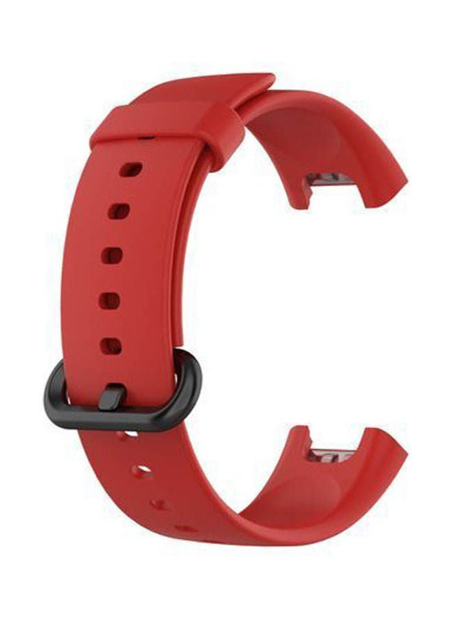 For Xiaomi Mi Watch Lite mi Silicone Replacement Strap Watchband Size: One Size Red