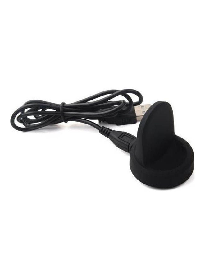 For Samsung Galaxy Watch S3 Regentech Usb Charger Charging Dock Cradle Black  - Image 2