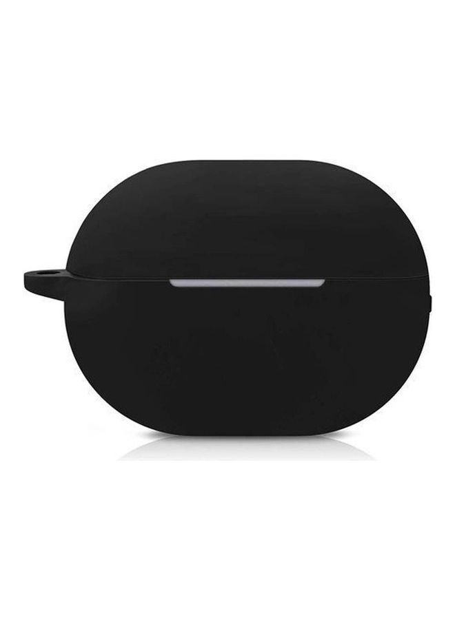 Generic - Huawei Freebuds Pro Silicone Protective Case With Carabiner Black - Image 1