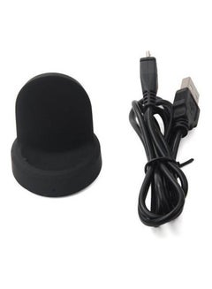 Sikai For Samsung Galaxy Watch 46 Mm Regentech Usb Charger Charging Dock Cradle Black 