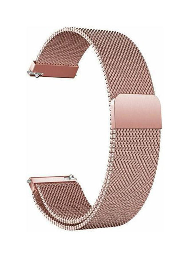 Generic - Milanese Stainless Steel Magnetic Clasp Bracelet For Samsung Galaxy Watch 3 41 Gold - Image 1