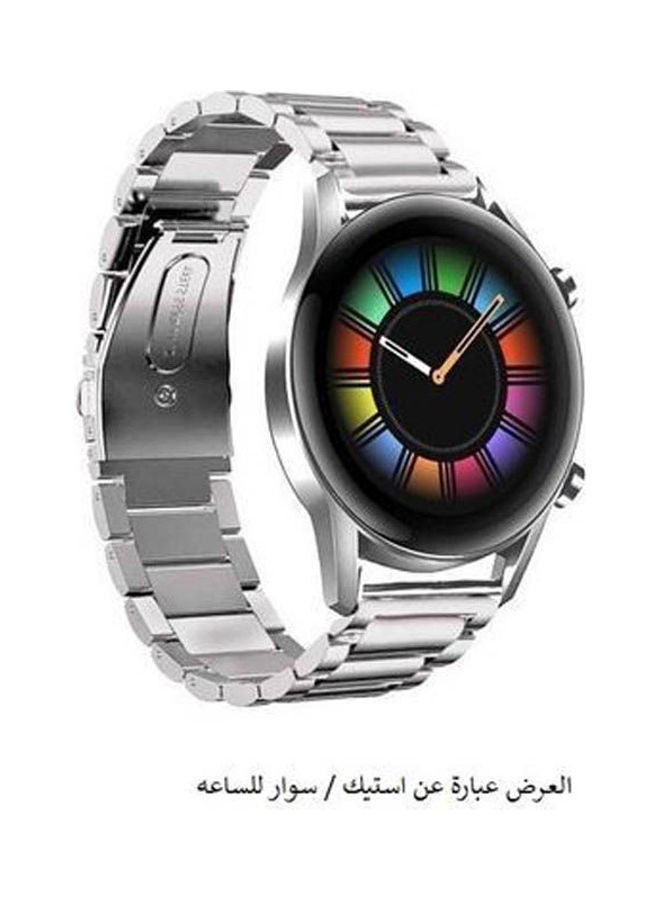 Replacement Stainless Band 20mm For Huawei Gt 2 42mm Silver