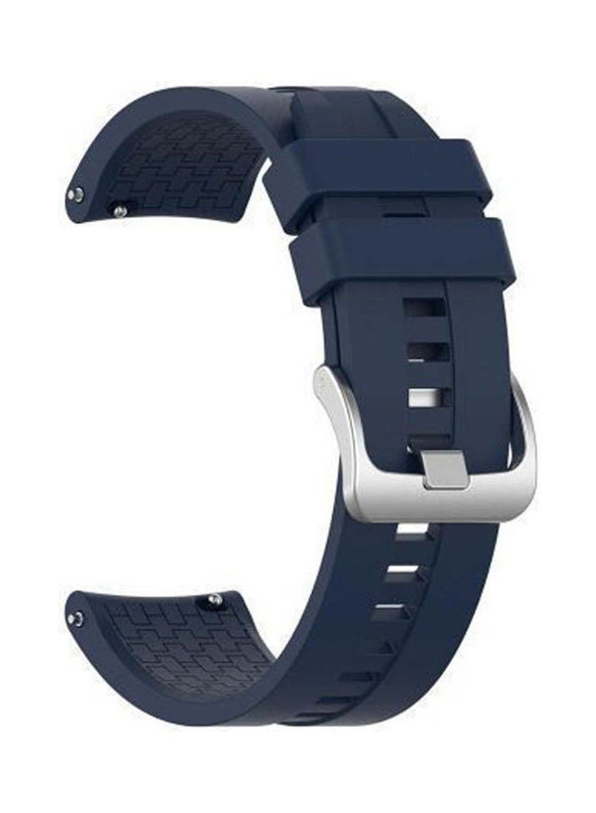 Replacement Silicone Strap 22Mm Watchband For Samsung Gear S3 Smart Watch Classic Blue