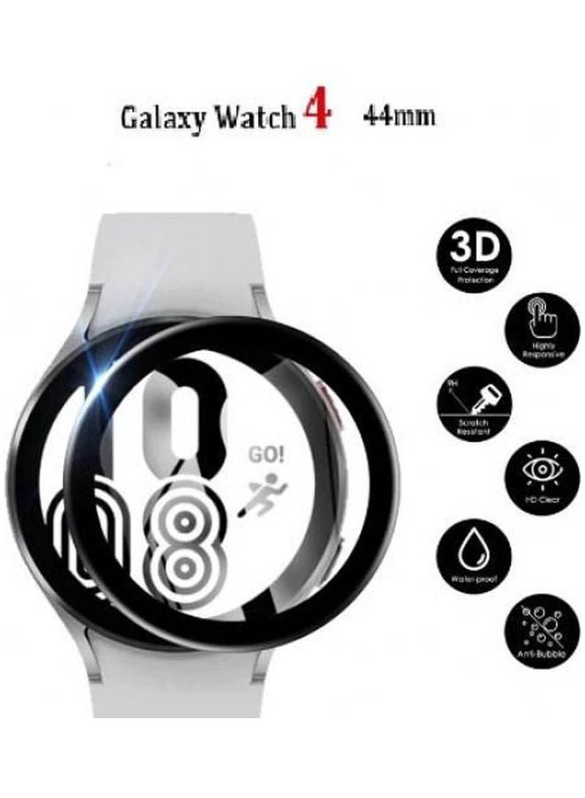 واقي شاشة لساعة سامسونج جالاكسي 4 مقاس 44 ملم