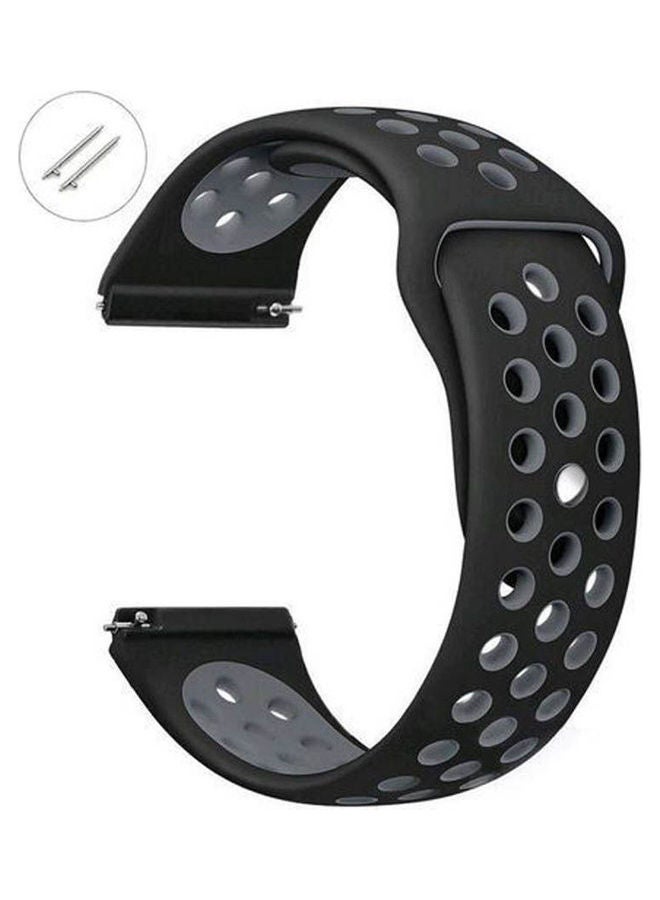 Replacement Strap Sport Silicone 20 Mm For Samsung Galaxy Active 1 Watch 40 Mm Multicolour
