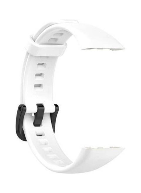 Silicone Straps For Huawei Band 6 White