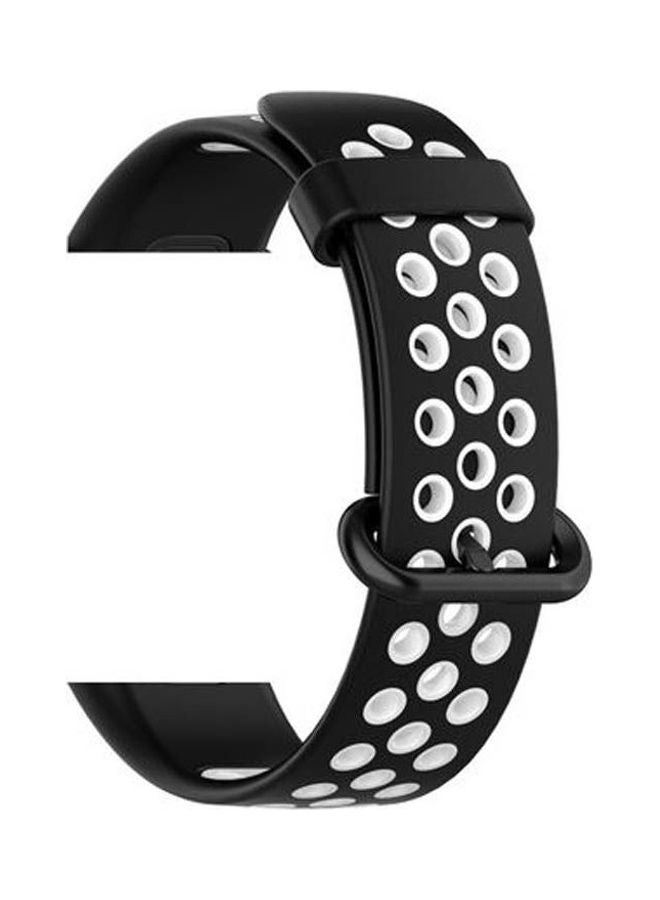 Silicone Strap For Xiaomi Mi Watch Lite / Mi Watch Breathable Sport Black