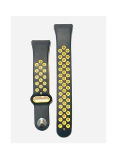 Generic Honor Band 6 Sport Silicon Strap Two Colour And Black 