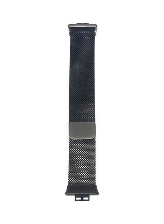 Generic - Magnetic Milanese Strap For Huawei Watch Fit Black - Image 1