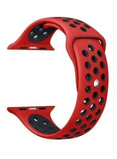 Generic Soft Silicone Replacement Band For Apple Watch Series 6 Series SE 40mm Red 
