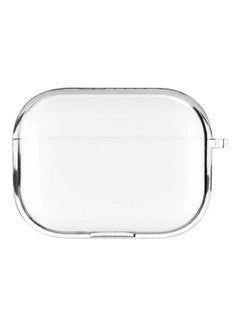 Soft Tpu Transparent Case With Carabiner For Apple AirPods Pro Clear