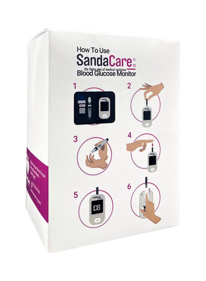 SandaCare Blood Glucose Meter Adura Bundle 1+2  - Image 4