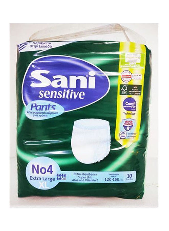 Sani Sensitive - Shorts For The Elderly - XL - 10 Pcs - Image 1