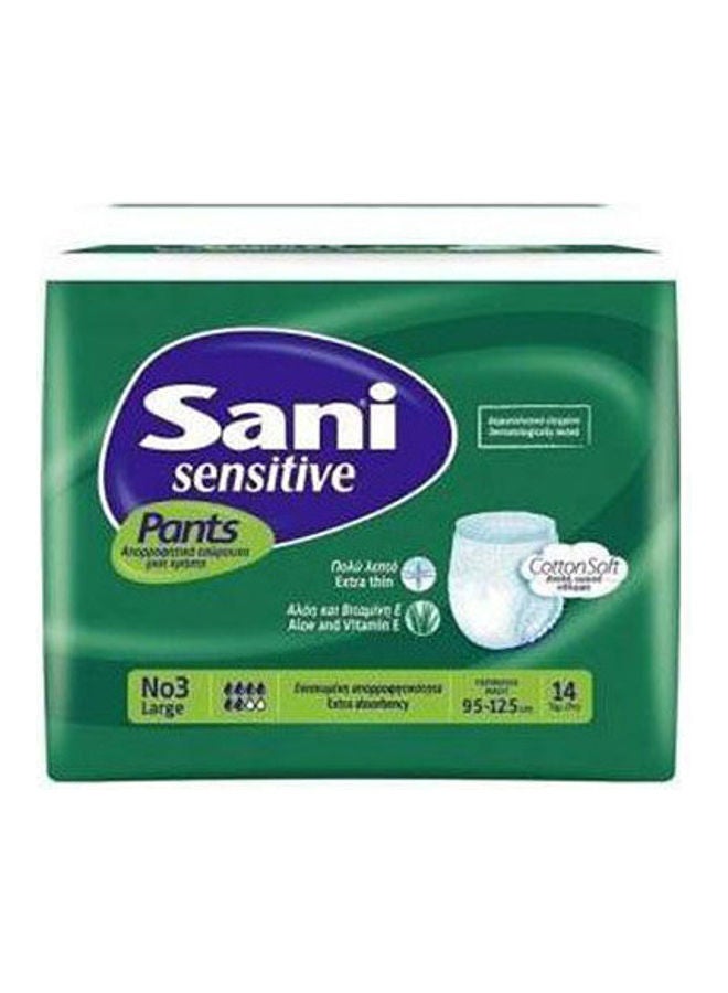 Sani Sensitive - Shorts For The Elderly - L - 14 Pcs - Image 1