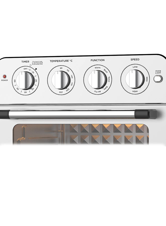 HOMMER - Electric Oven With Air Frying Function 23.0 L 1700.0 W HSA226-05 Silver - Image 1