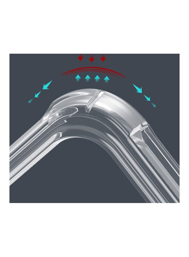 MARGOUN Protective Slim Transparent Shockproof Gorilla Bumper TPU Case Cover for Apple iPhone 13 Pro Clear - Image 4