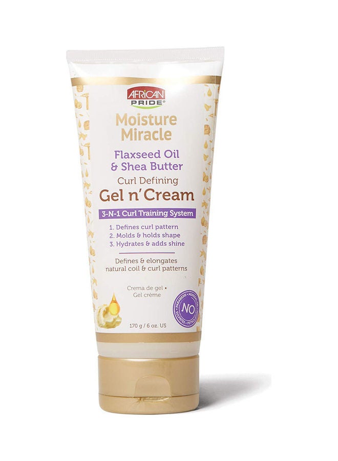 African Pride - Moisture Miracle 3-in-1 Gel n' Cream 170grams - Image 1