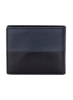 MICHEL HERBELIN Leather ID Wallet Navy Blue/Black  - Image 2