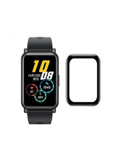 Generic Honor Watch Es 1.64Inch Screen Protector Film Not Glass Transparent Black 