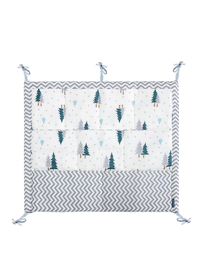 Muslin Tree Multifunctional Bedside Cotton Crib Storage Bag  - Image 1