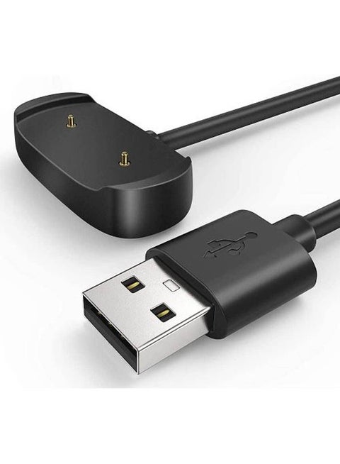 Charger Compatible With Amazfit T-Rex Pro Black