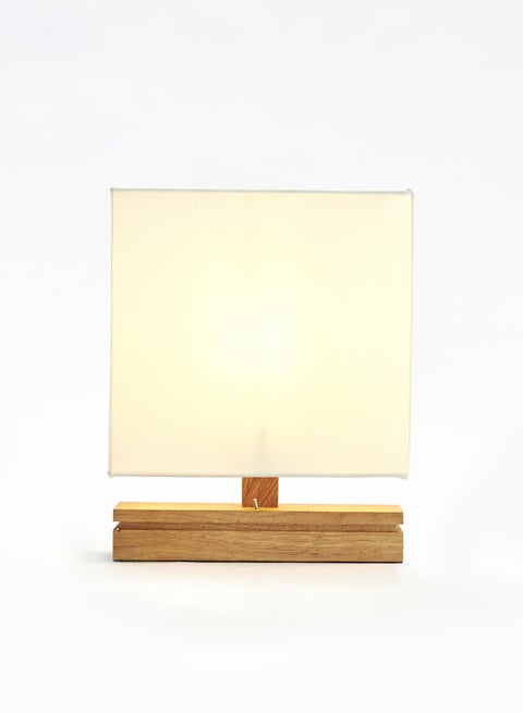Decorative Table Lamp Unique Luxury Quality Material for the Perfect Stylish Home TL816410 Brown/White 24 x 12 x 29cm