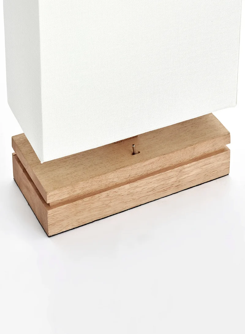 Switch Decorative Table Lamp Unique Luxury Quality Material for the Perfect Stylish Home TL816410 Brown/White 24 x 12 x 29cm