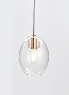 Switch Decorative Pendant Lamp Unique Luxury Quality Material for the Perfect Stylish Home PL020520 Clear/Brown 24cm  - Image 1