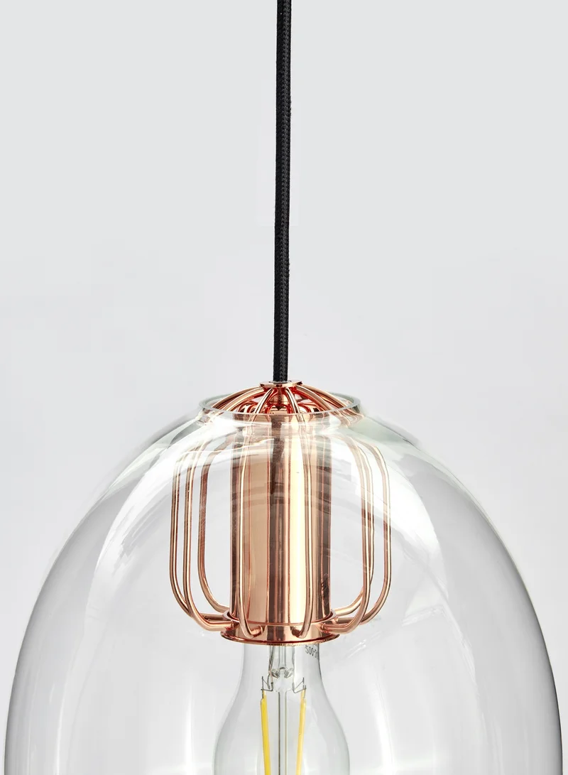 Switch Decorative Pendant Lamp Unique Luxury Quality Material for the Perfect Stylish Home PL020520 Clear/Brown 24cm