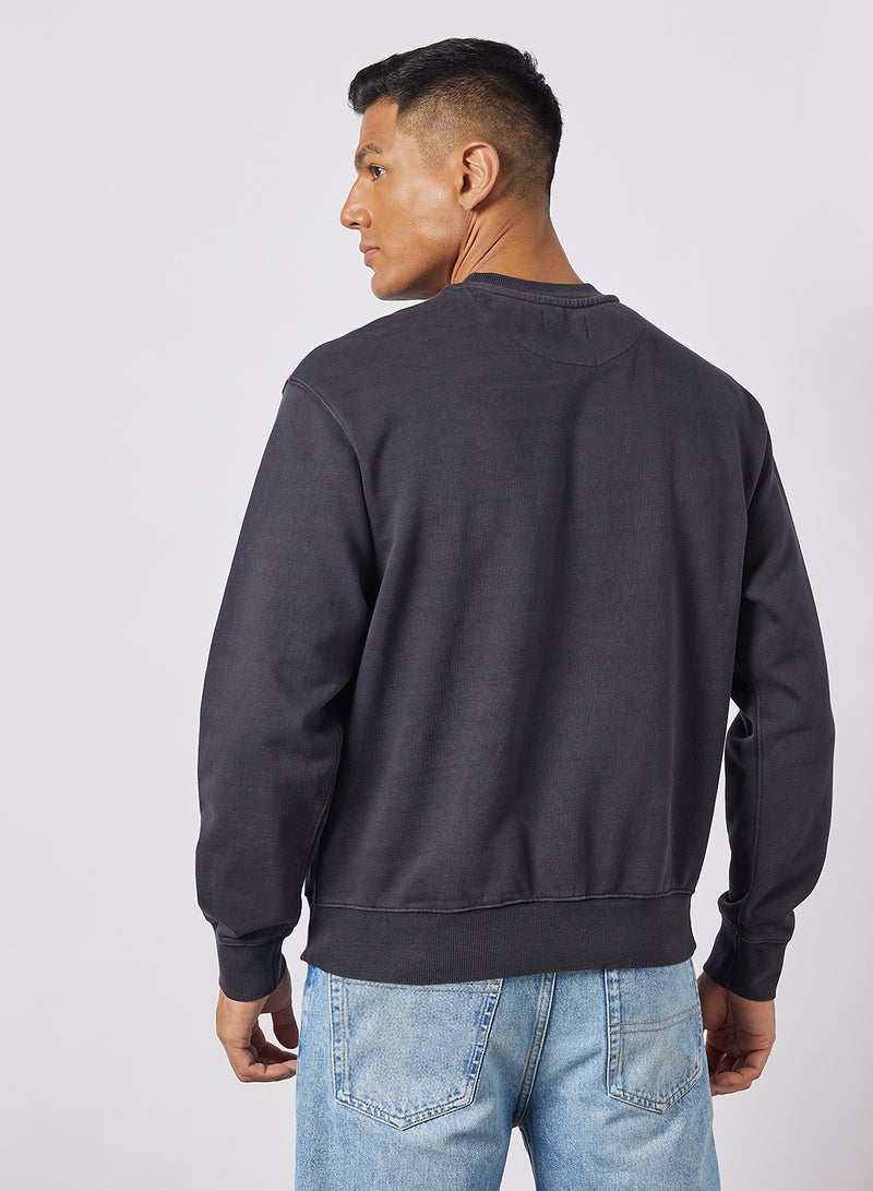 JACK & JONES - Crew Neck Sweatshirt Dark Navy - Image 1