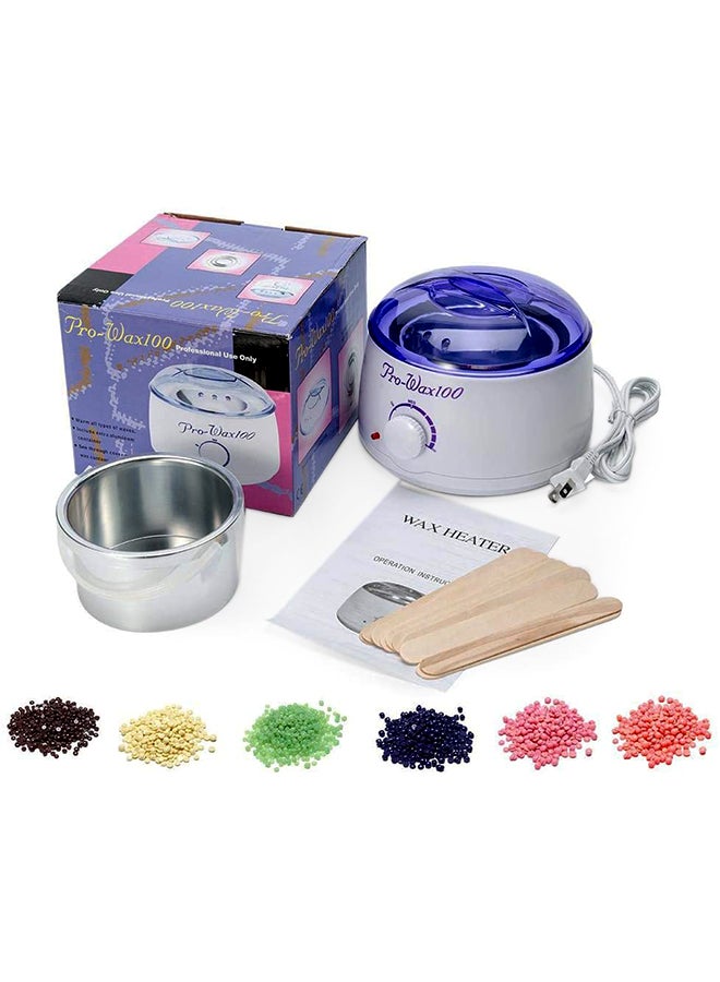 Pro-Wax100 - Professional Wax Warmer With 6 Flavors Hard Wax Beans - Image 1