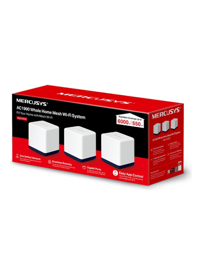 MERCUSYS Whole Home Mesh Wi-Fi System White - Image 3