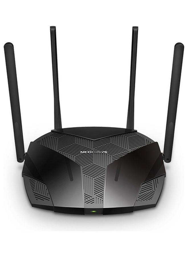 MERCUSYS AX1800 Dual-Band WiFi 6 Router, MR70X, Black - Image 1