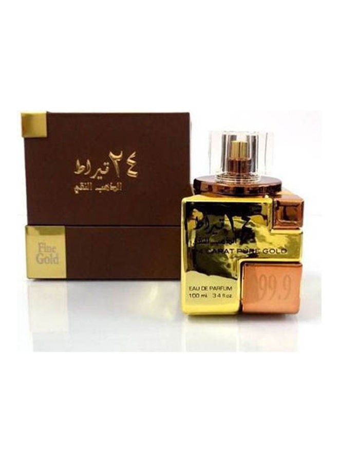لطافة عطر 24 قيراط الذهب النقي EDP 100ملليلتر