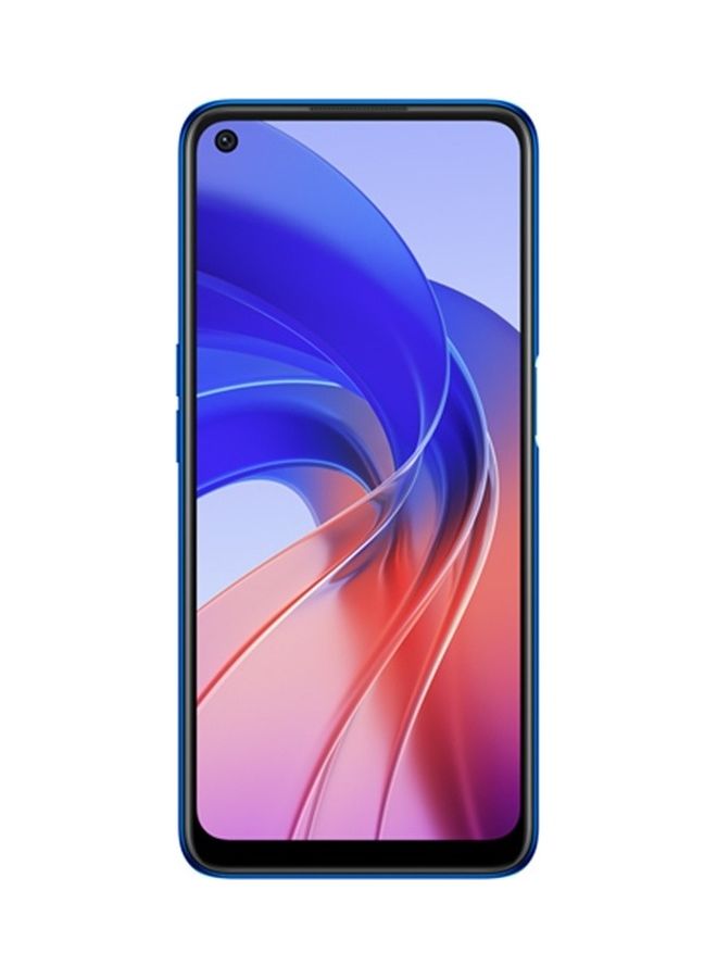 OPPO - A55 Dual SIM Rainbow Blue 4GB RAM 64GB 4G - Middle East Version - Image 1